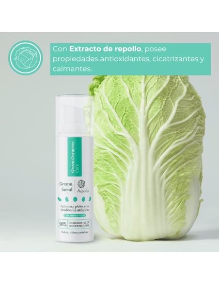 Green Cornerss Crema Facial De Repollo 50ml