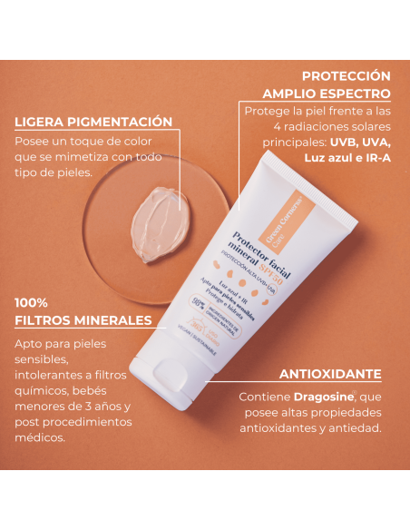 Green Cornerss Protector Facial Mineral SPF50 50 ml