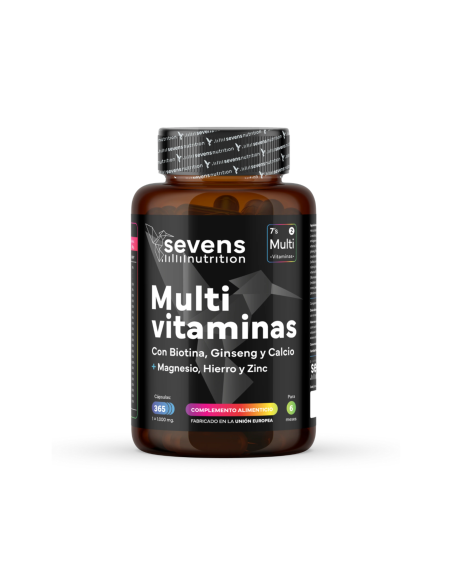 Sevens Nutrition Multivitaminas 365 cápsulas