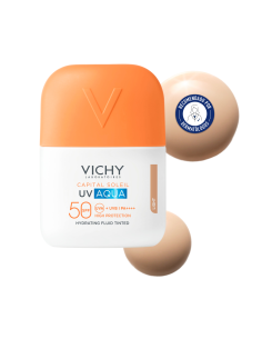 Vichy Capital Soleil Uv AQUA Fluido Hidratante Color Light SPF50 50 ml