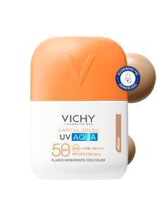 Vichy Capital Soleil Uv AQUA Fluido Hidratante Color Medium SPF50 50 ml