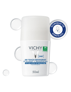 Vichy Desodorante 24h Bola sin Sales de Aluminio 50 ml