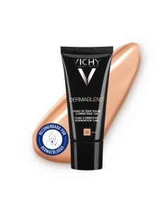 Vichy Dermablend Fondo de Maquillaje Fluido Alta Cobertura 16h Tono 35 Sand