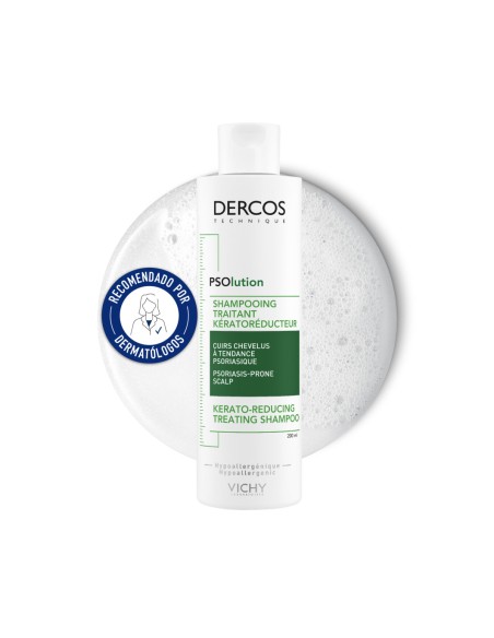 Vichy Dercos Champú Psolution Antiescamas y Antipicor 200 ml