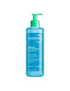 Bioderma Sebium Gel Moussant con dispensador 400 ml