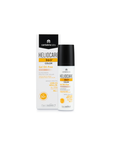 Heliocare 360º Gel Oil-Free Color Beige SPF50+ 50 ml