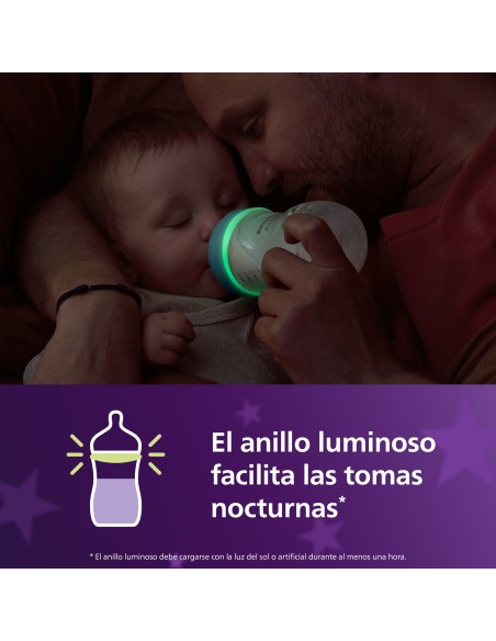 Avent Biberón Natural Response Nocturno 260 ml