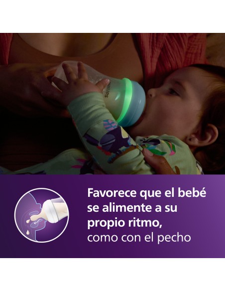 Avent Biberón Natural Response Nocturno 260 ml