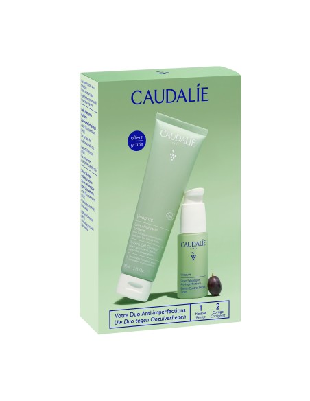 Caudalie Cofre Vinopure Serum + Gel Limpiador