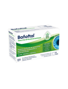 Bañoftal Toallitas Blefaritis 30 unidades