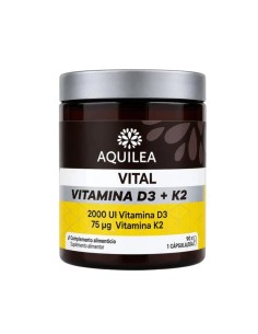 Aquilea Vital Vitamina D3 + K2 90 cápsulas