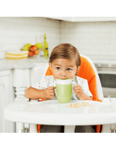 Munchkin Taza Antigoteo Con Asas Verde 207ml 2