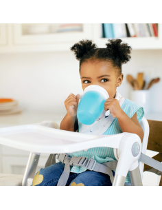 Munchkin Taza Antigoteo Con Asas Azul 207ml 2