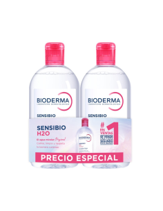 Bioderma Pack Sensibio H20 2x500 ml