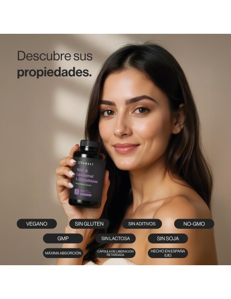 Zenement Nac & L-Glutatión Liposomal 120 cápsulas