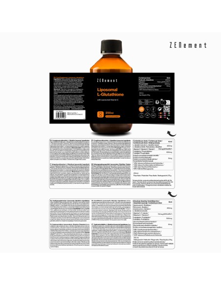 Zenement L-Glutatión Liposomal 250 ml