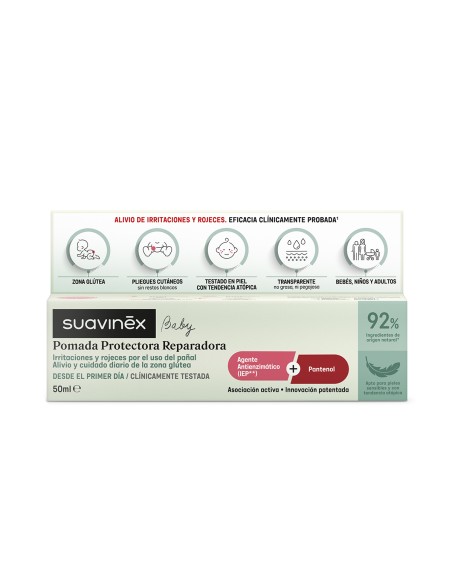 Suavinex Pomada de Pañal Protectora Reparadora 50 ml
