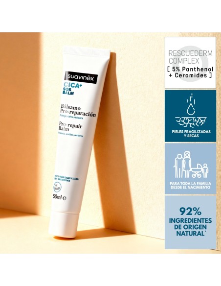Suavinex CICA Bálsamo Pro-Reparación Multifunción 50ml