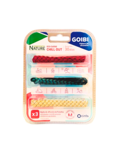 GOIBI Pulsera Citronella Chill Out 3 unidades