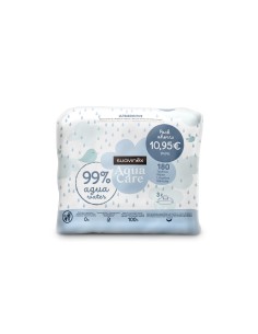 Suavinex Baby Toallitas Aqua Care Pack 3 x 60 unidades