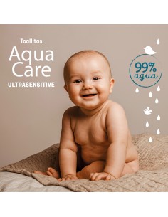 Suavinex Baby Toallitas Aqua Care Pack 3 x 60 unidades 2