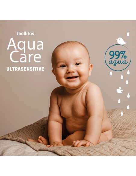 Suavinex Baby Toallitas Aqua Care 60 unidades