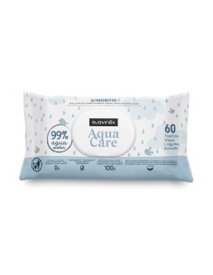 Suavinex Baby Toallitas Aqua Care 60 unidades