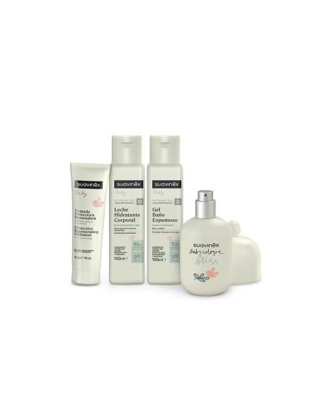Suavinex Baby Care Travel Set Birdies Beige