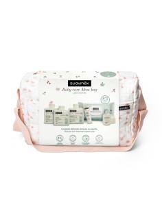 Suavinex Bolso para Carro Bebé Rosa con Set de Cosmética Pediátrica