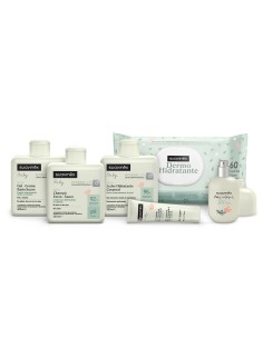 Suavinex Bolso para Carro Bebé Rosa con Set de Cosmética Pediátrica 2
