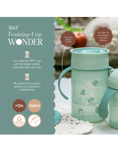 Suavinex Vaso Aprendizaje 360º Wonderland +12M 2