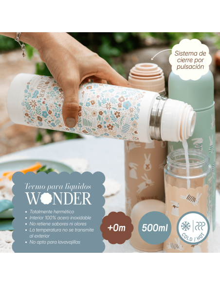 Suavinex Termo para Líquidos Wonderland Estampado 500ml