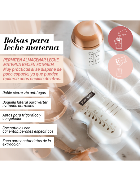 Medela Bolsas de Almacenaje Leche Materna 25 Unidades