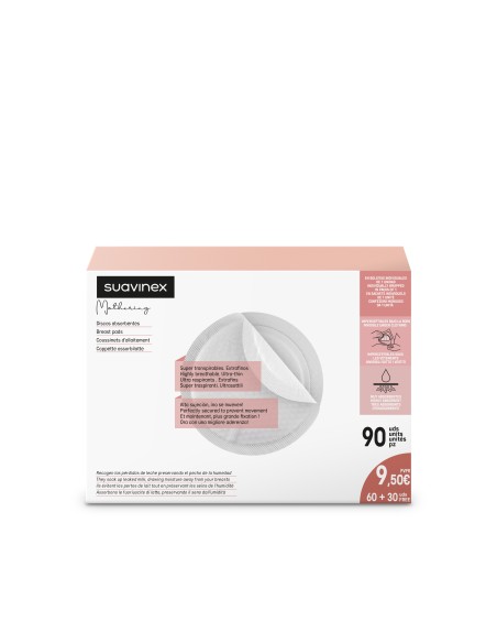 Suavinex Discos Lactancia 60+30 gratis