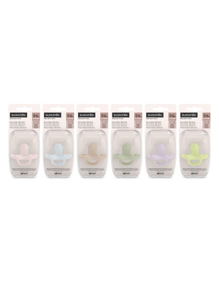 Suavinex Chupete Todo Silicona Fisiológica 0-6 meses