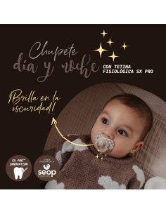 Suavinex Chupete Night-DayFusion Silicona 0-2M 2 unidades 2