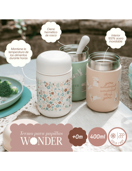 Suavinex Termo Para Papillas Beige Wonderland