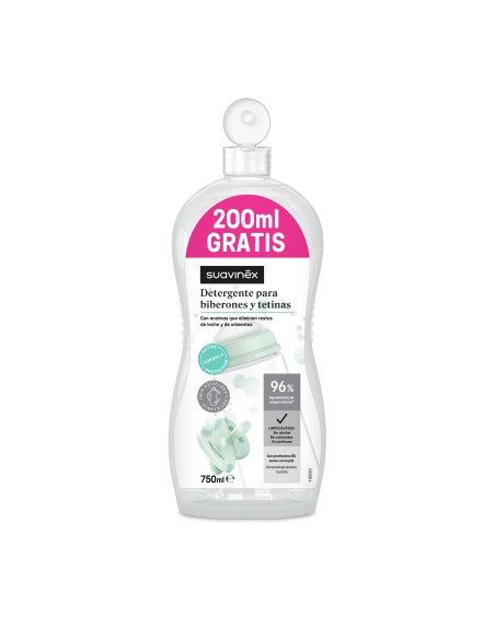 Suavinex Detergente Tetinas 25% gratis 200ml