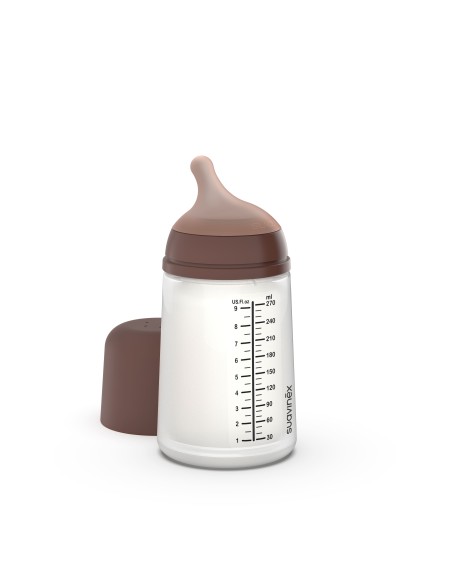 Suavinex Zero.Zero Biberon Anticoloco M Deep 270ml