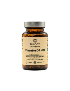 Kiroot Vitamina D3 + K2 120 perlas