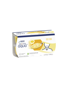 Resource Aqua+ Gelificada Limón 4 unidades