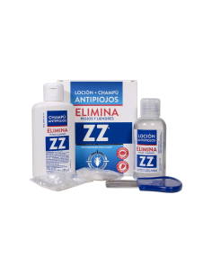 ZZ Kit Antipiojos Loción + Champú