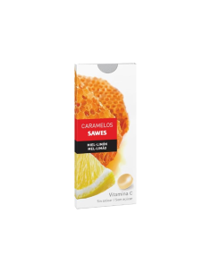 Sawes Caramelos Blister Sin Azúcar Miel con Limón 22g