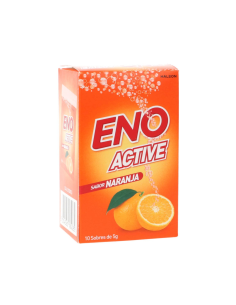 Eno Active Sabor Naranja 10 Sobres