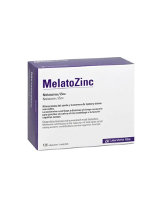 MelatoZinc 1mg 120 cápsulas